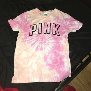 PINK tie dye shirt